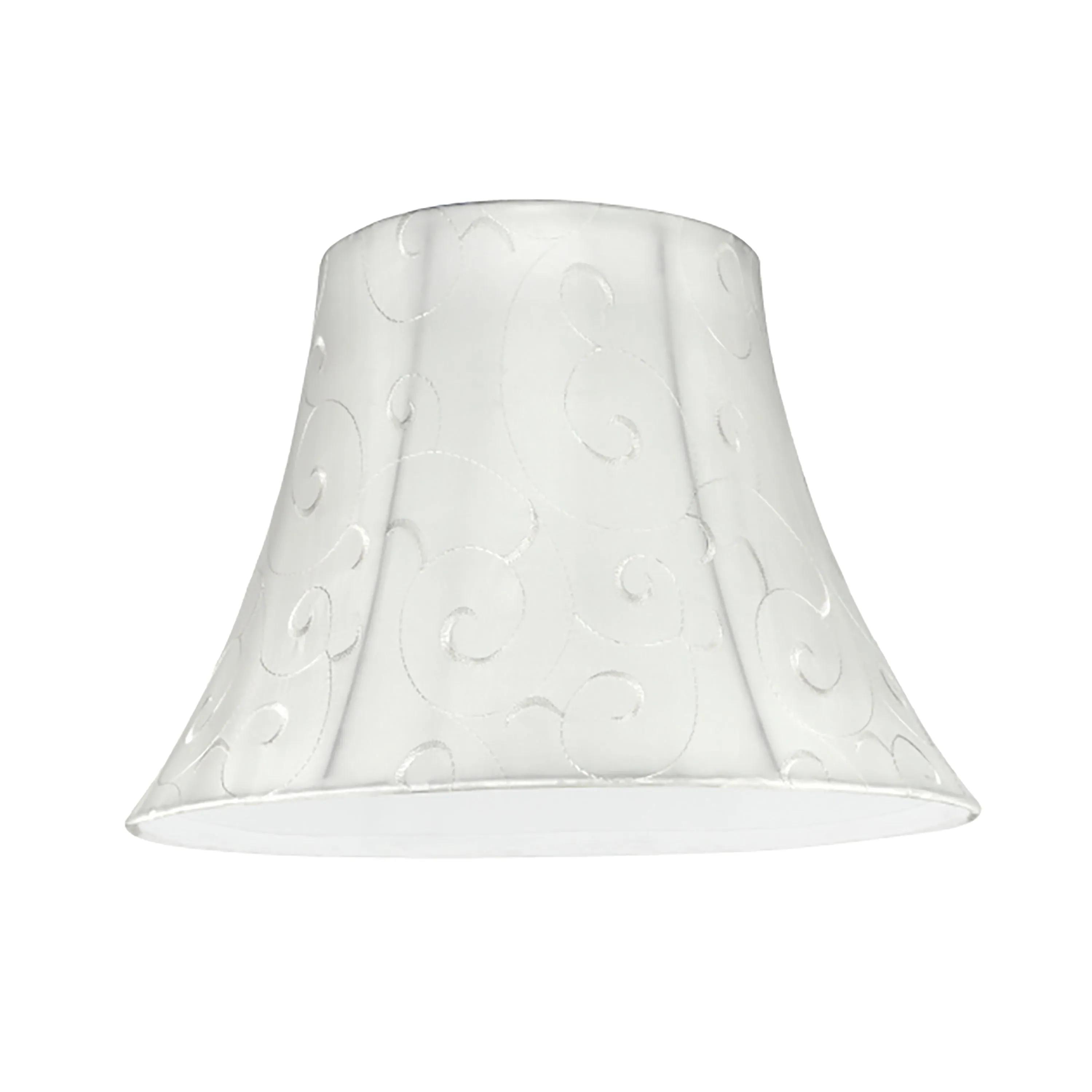 # 30098 Transitional Bell Shape Spider Construction Lamp Shade in Beige, 13" wide (7" x 13" x 9 1/2")