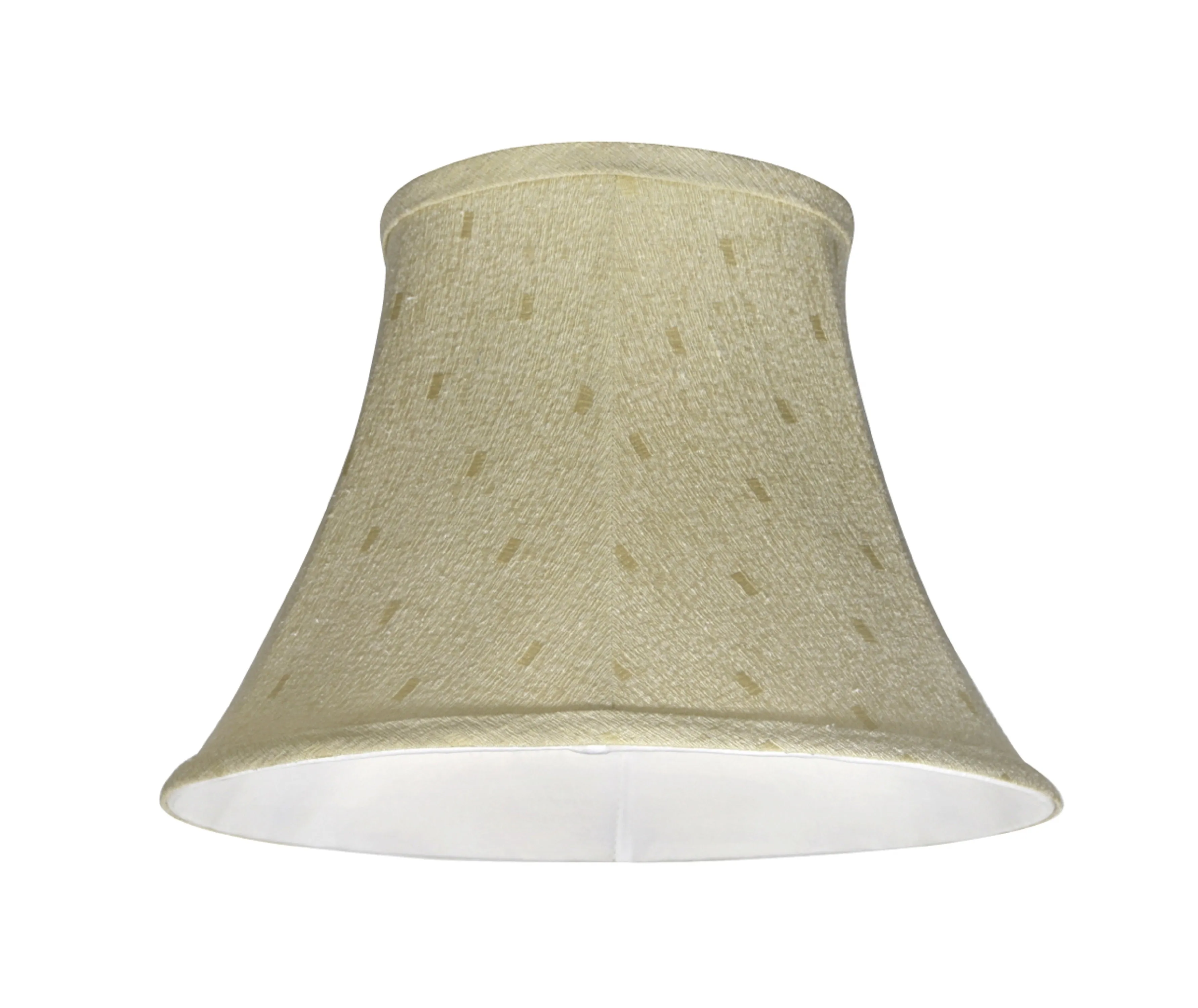 # 30100 Transitional Bell Shape Spider Construction Lamp Shade in Camel, 13" wide (7" x 13" x 9 1/2")