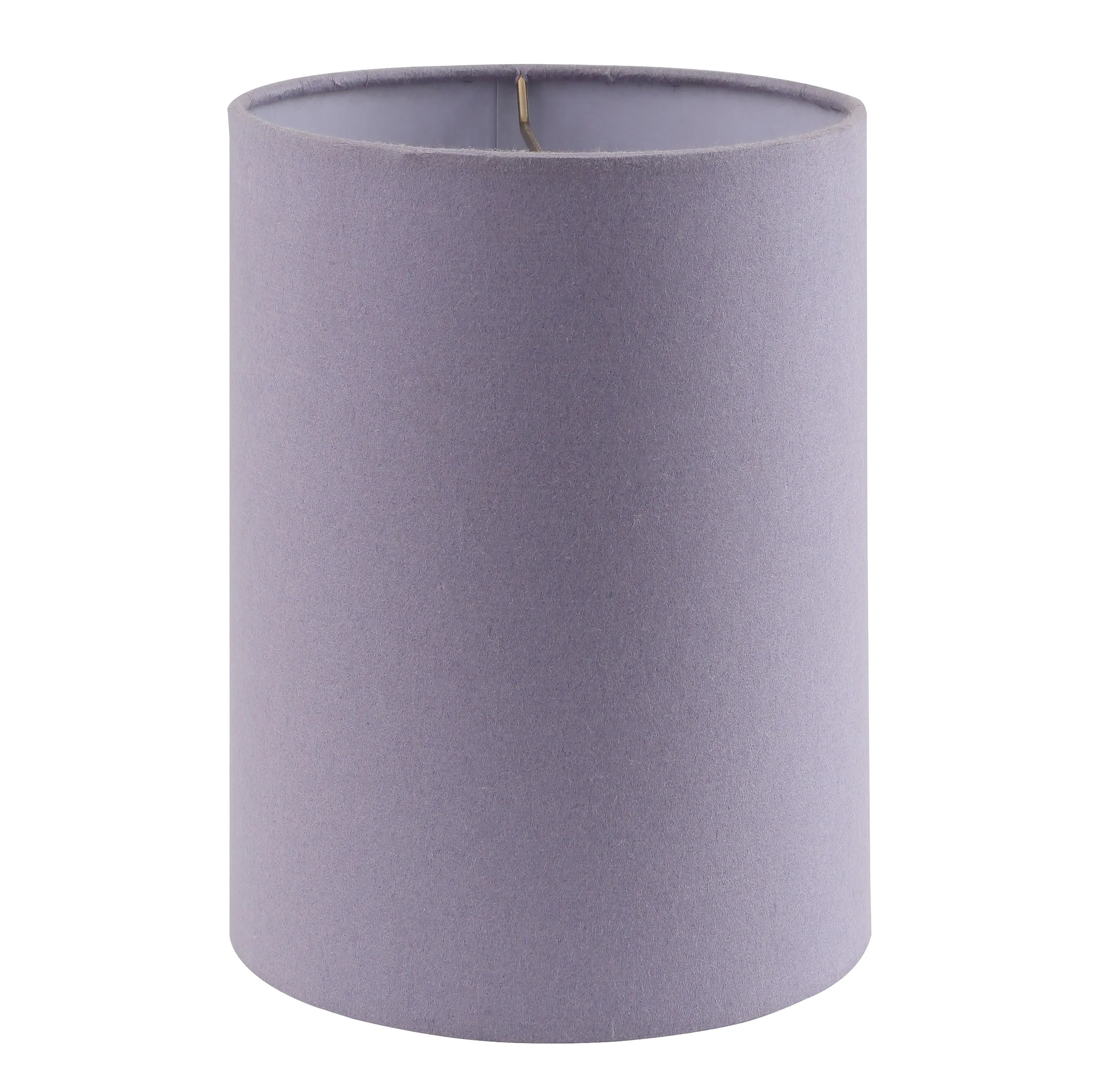 # 31288 Transitional Drum (Cylinder) Shape Spider Construction Lamp Shade in Purple, 8" wide (8" x 8" x 11")