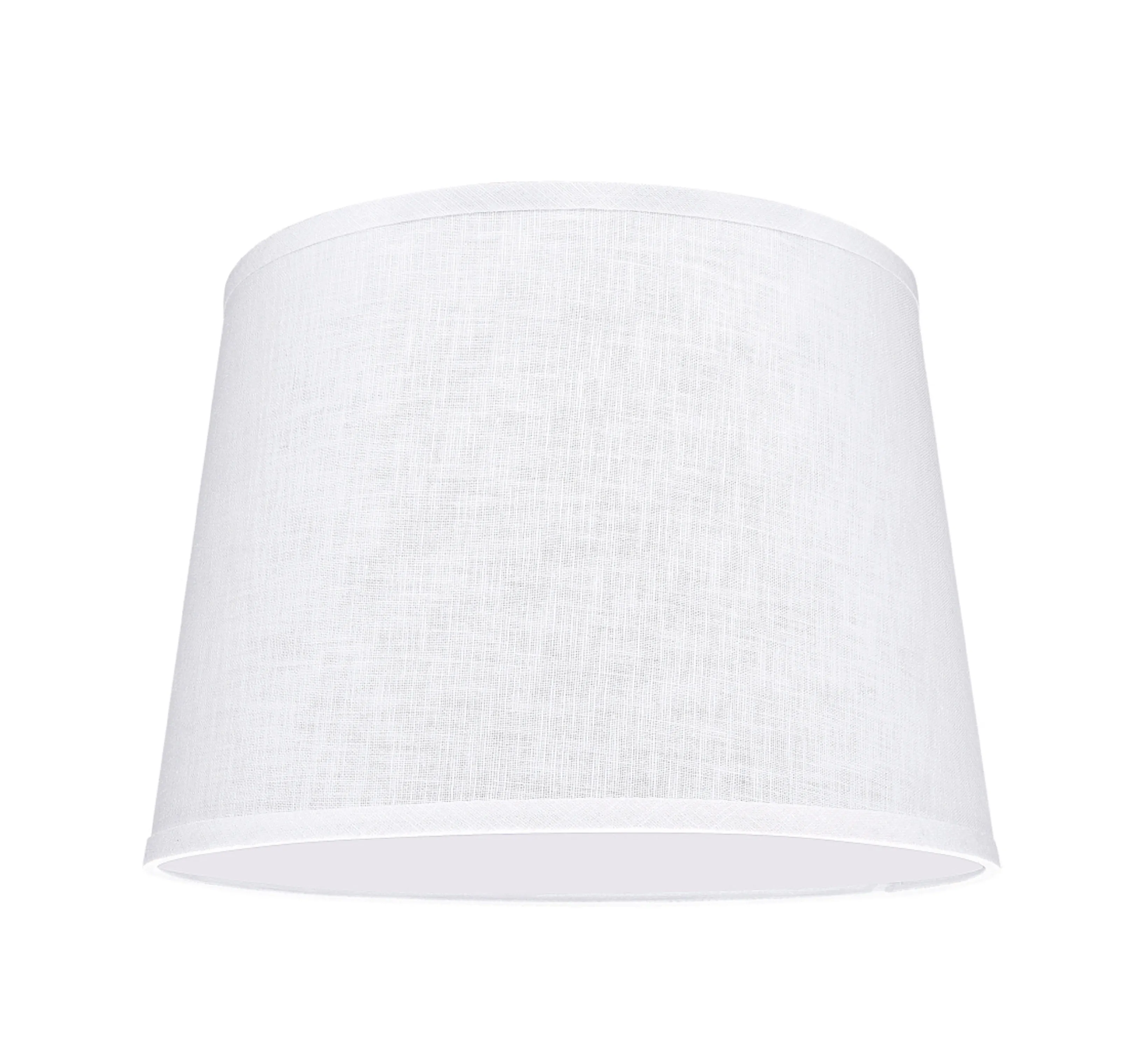 # 32309 Transitional Hardback Empire Shaped Spider Construction Lamp Shade in White, 14" wide (12" x 14" x 10")