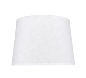 # 32309 Transitional Hardback Empire Shaped Spider Construction Lamp Shade in White, 14" wide (12" x 14" x 10")