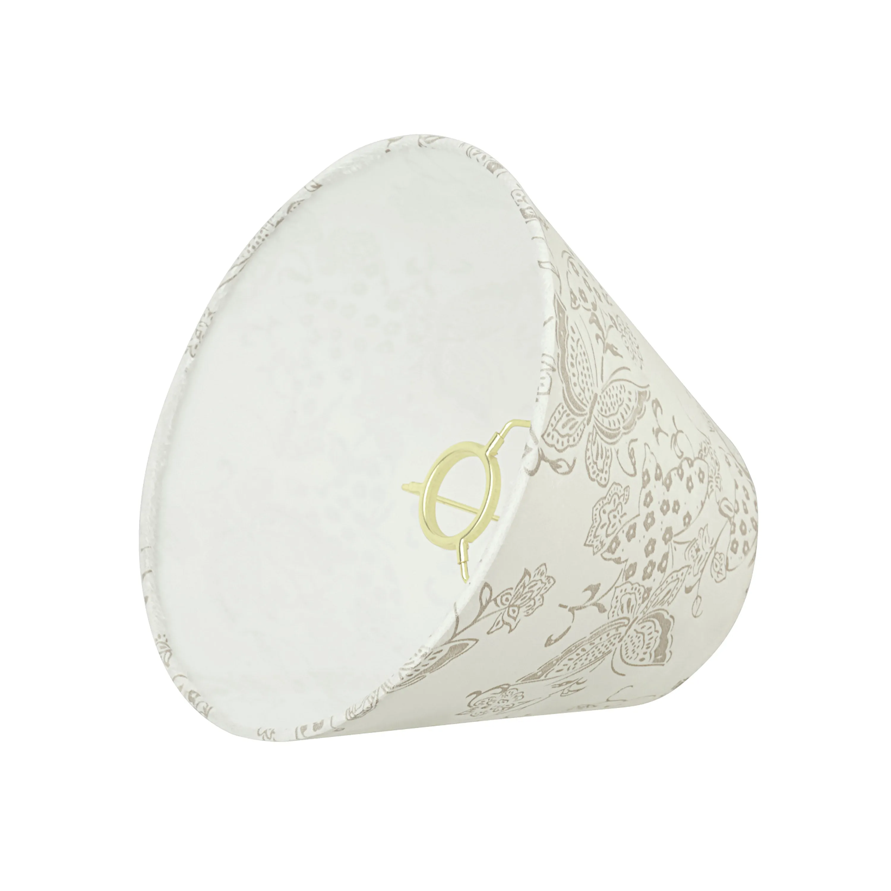 # 58903 Transitional Hardback Empire Shape UNO Construction Lamp Shade in Off White, 9" Wide (5" x 9" x 7")