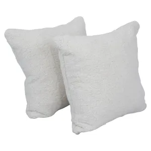 17-inch Jacquard Throw Pillows with Inserts (Set of 2)  9910-S2-ID-155