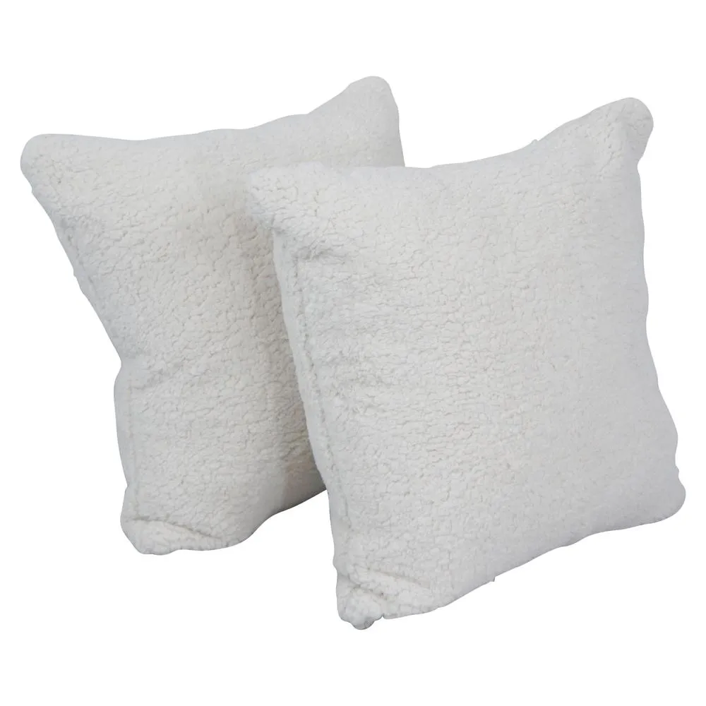 17-inch Jacquard Throw Pillows with Inserts (Set of 2)  9910-S2-ID-155