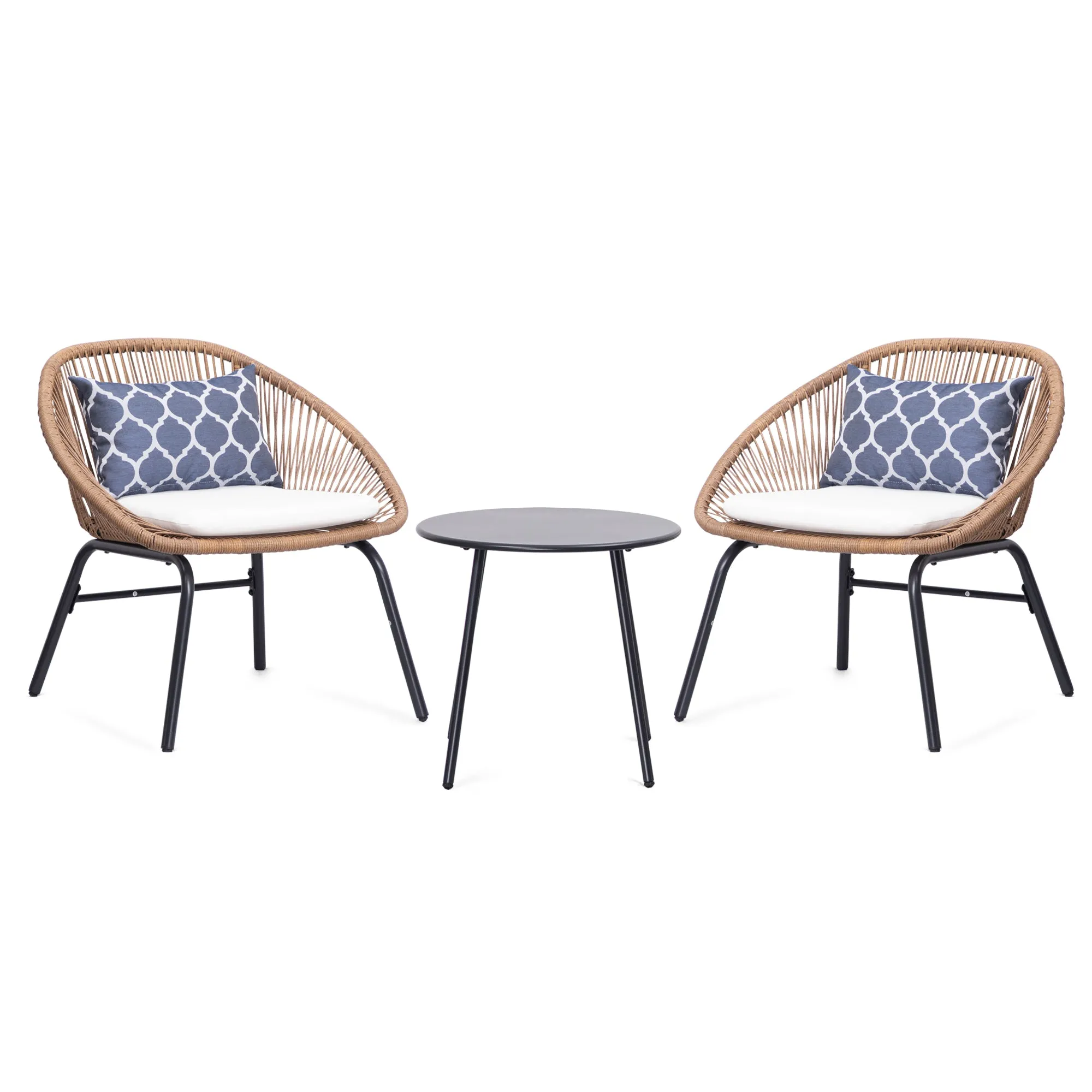 3-piece Wicker Bistro Set