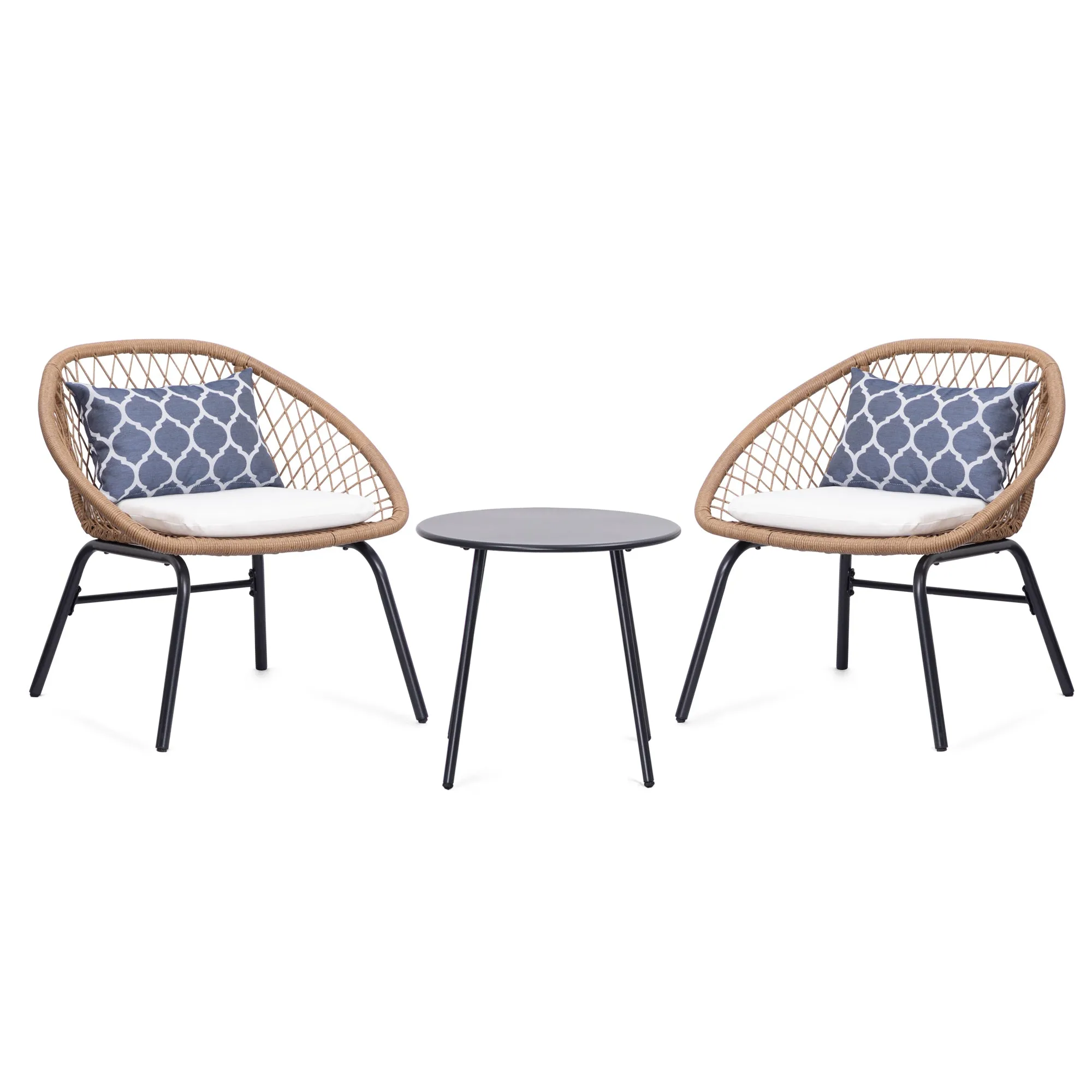 3-piece Wicker Bistro Set