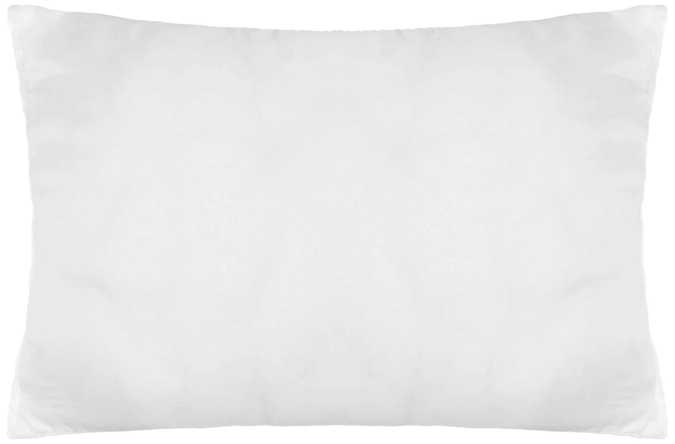 Amazon Brand - Solimo Polyester Microfibre Solid 2-Piece Ultra-Soft Bed Pillow Set, Standard Size, White, 40 X 60 Cm, 120 TC