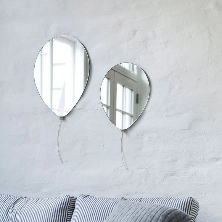 Balloon Mirror Large and Small Set