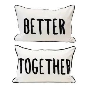 BETTER TOGETHER LUMBER PILLOW