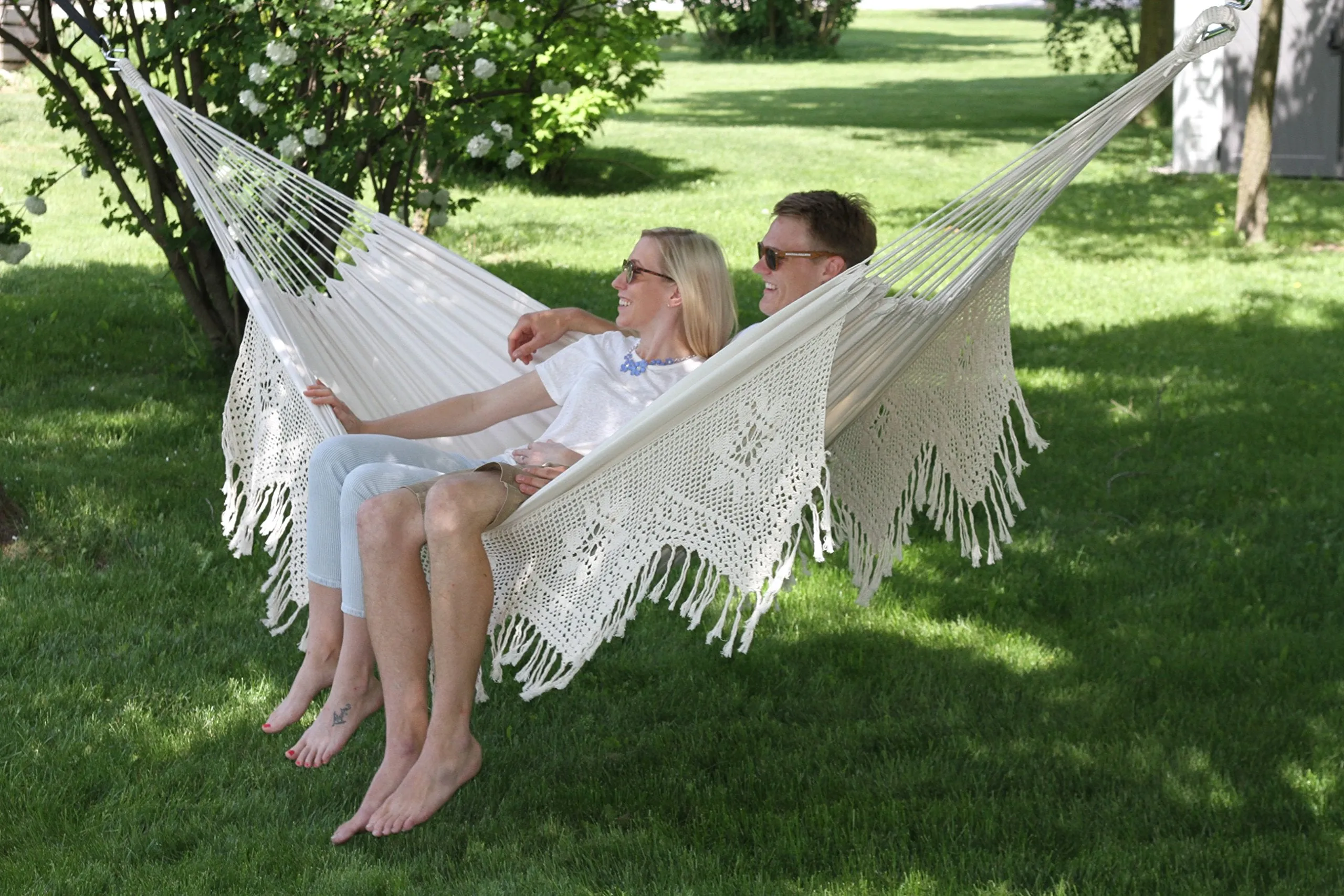 Brazilian Style Double Deluxe Hammock by Vivere