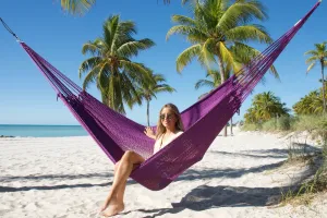 Caribbean Mayan Hammock - Purple