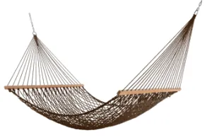 Carolina Hammocks Large WeatherSmart® Rope Hammock - Antique Brown