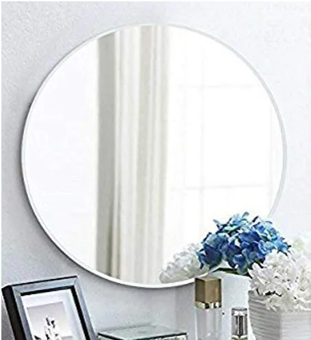 Cheval Glasses Elegant Round Wall and Bathroom Mirror Size 18 Inches Diameter