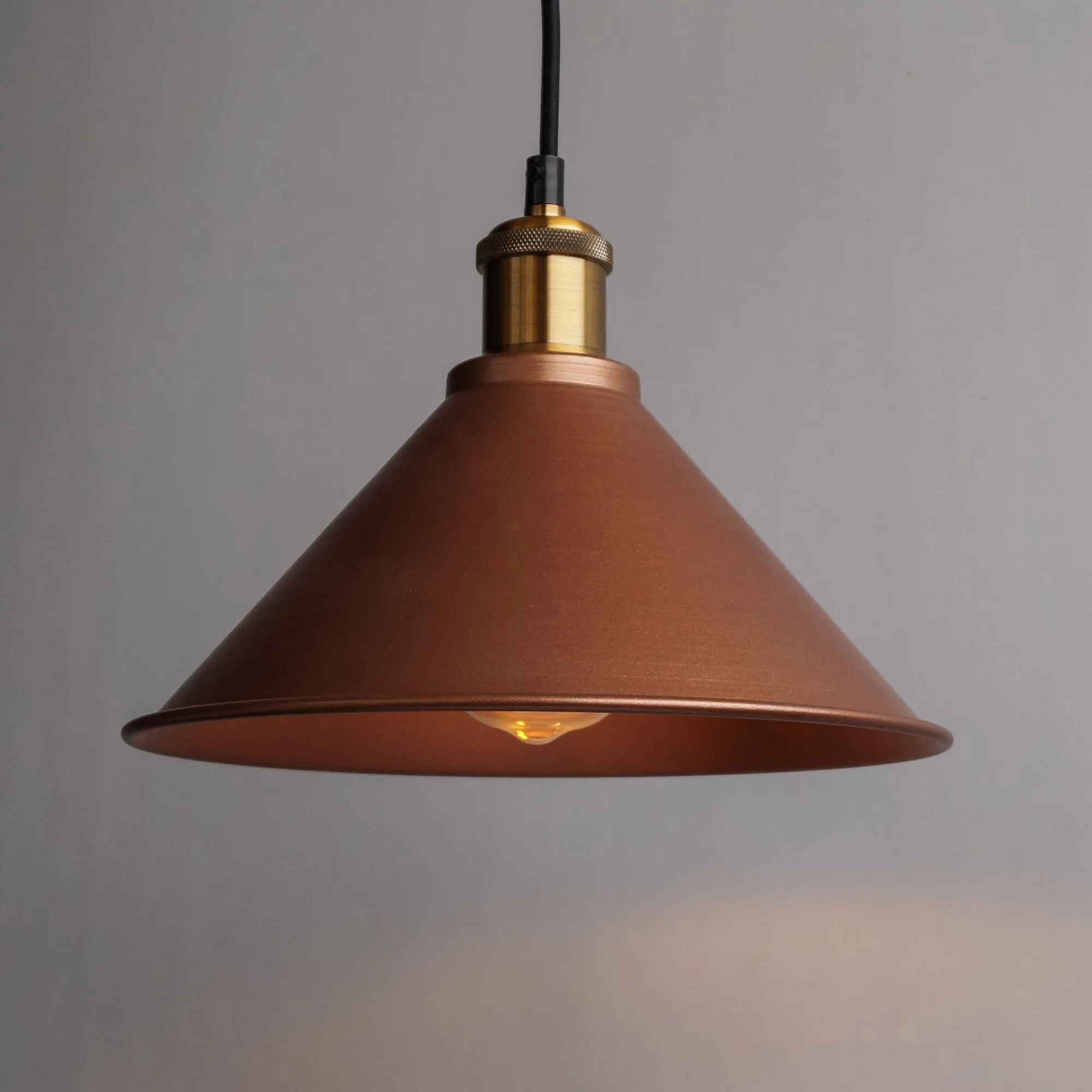 Clh120 Conical 10" Scandinavian Minimal Hanging Lamp