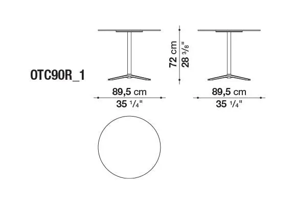 Cosmos Outdoor Small Table