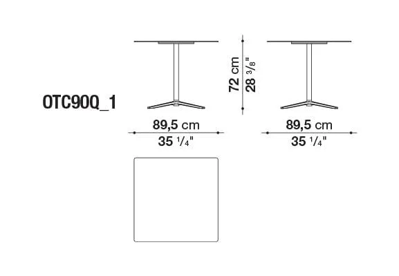 Cosmos Outdoor Small Table