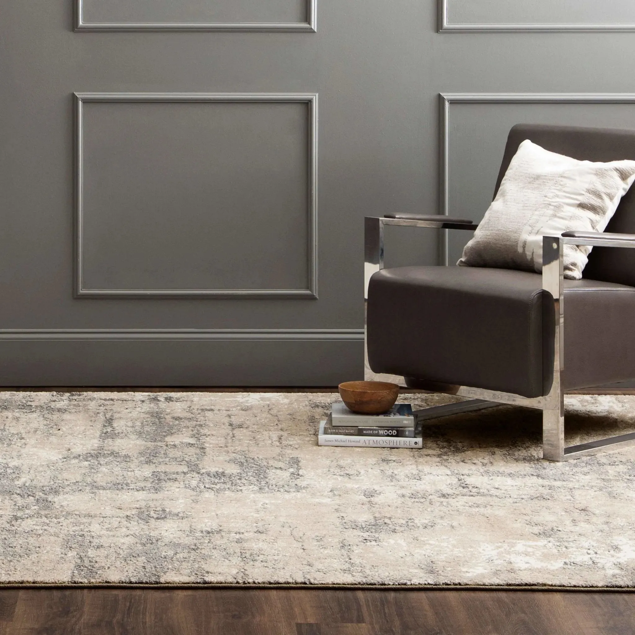 Epiphany 92206 4545 Agusti Frost Grey Rug