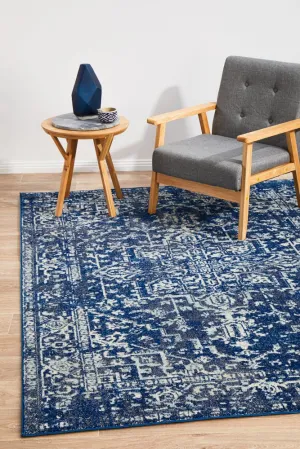 Evoke 253 Rug (Navy) by Rug Culture