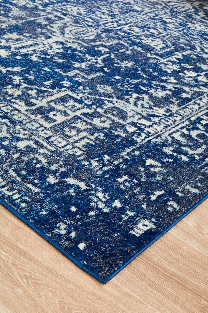 Evoke 253 Rug (Navy) by Rug Culture