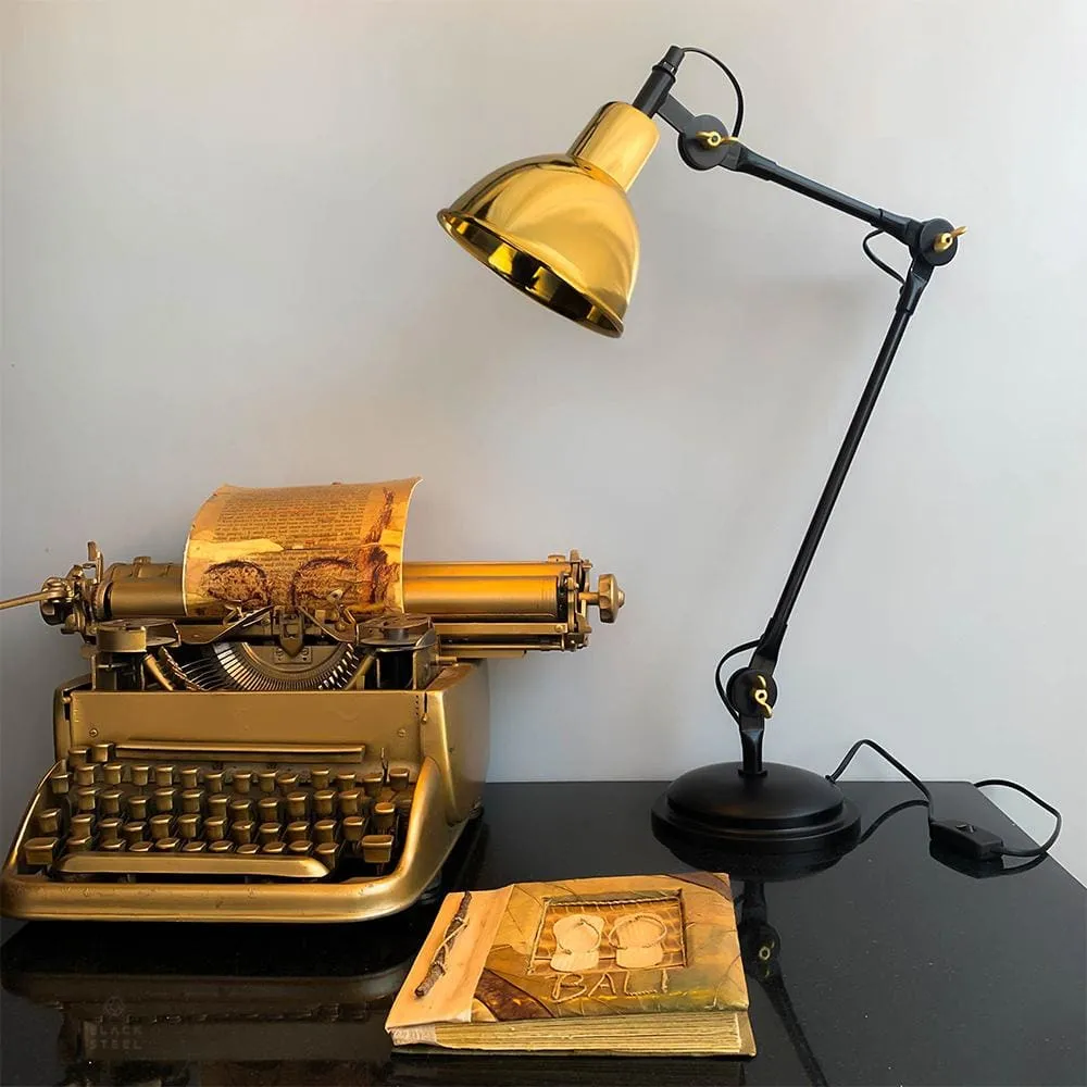 Fdl103 Age Of Gold Luxury Desk Lamp