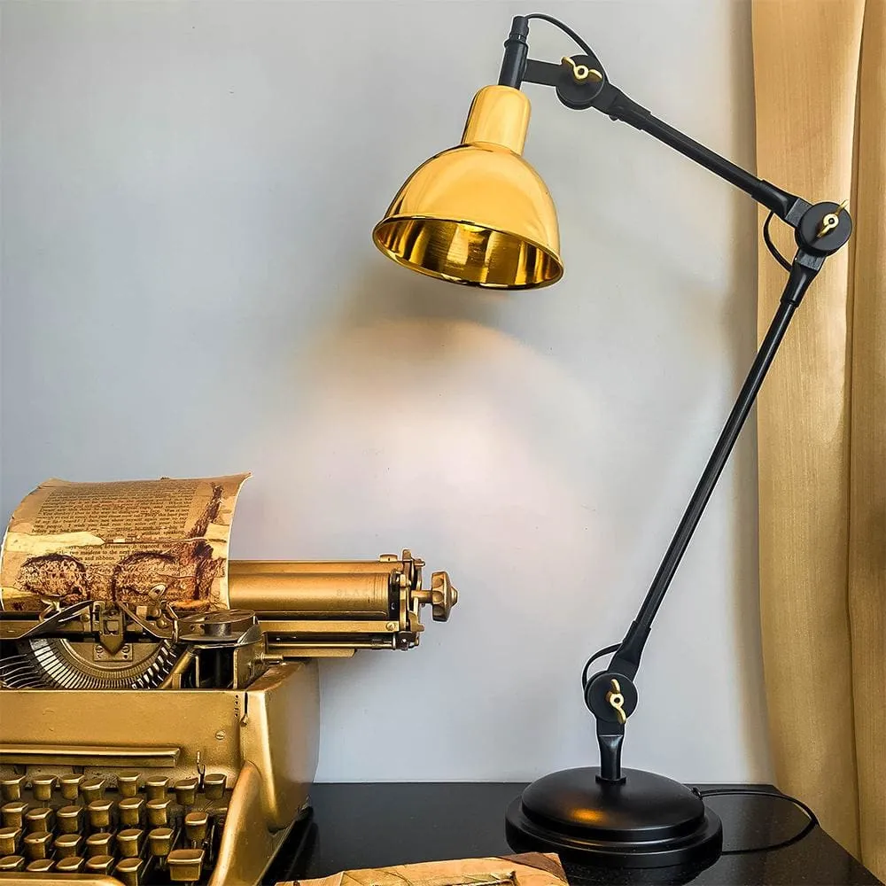 Fdl103 Age Of Gold Luxury Desk Lamp