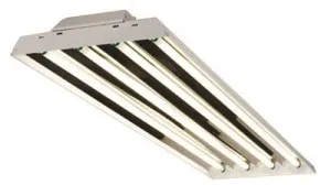 Fluorescent High Bay Fixture 48 Inch  Uses (4) 32-Watt Lamps (Lamps Included)