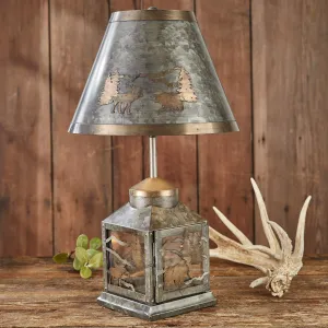 Foresters Lantern Lamp with Shade