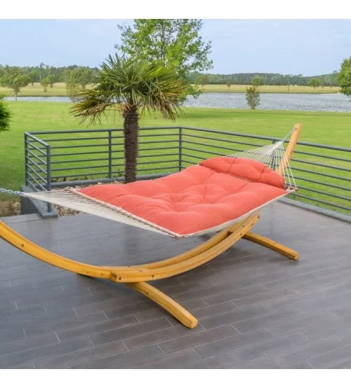 Hatteras Hammock Large Tufted Hammock - Sunbrella Echo Sangia