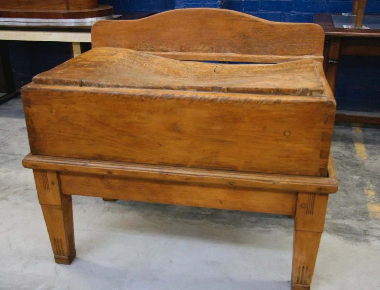 Italian 19th C. Butcher Block