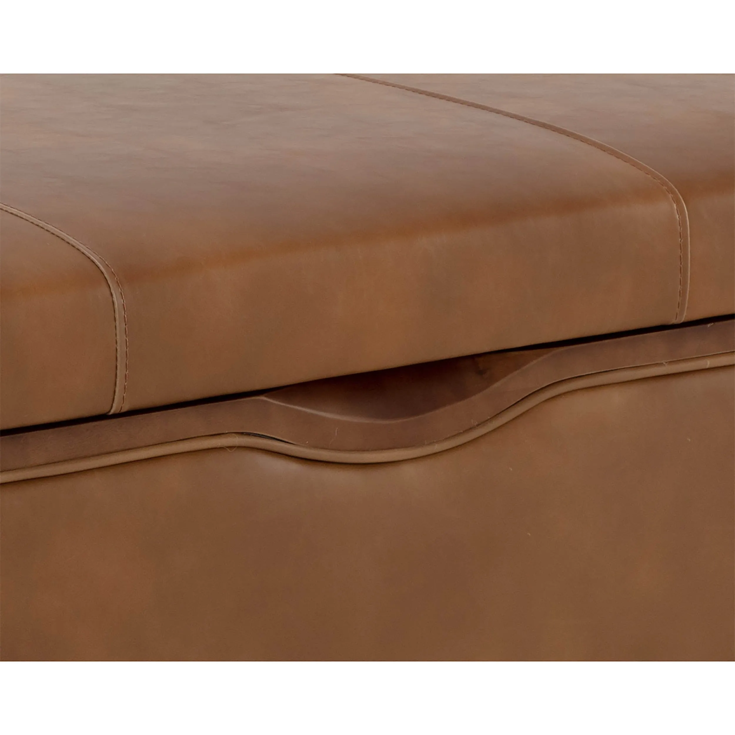 Kael Storage Bench, Tobacco Tan