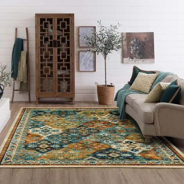 Kaleidoscope ZS013 A416 Mele Multi Rug