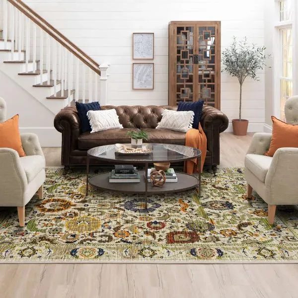 Kaleidoscope ZS014 A412 Ayanda Natural Rug