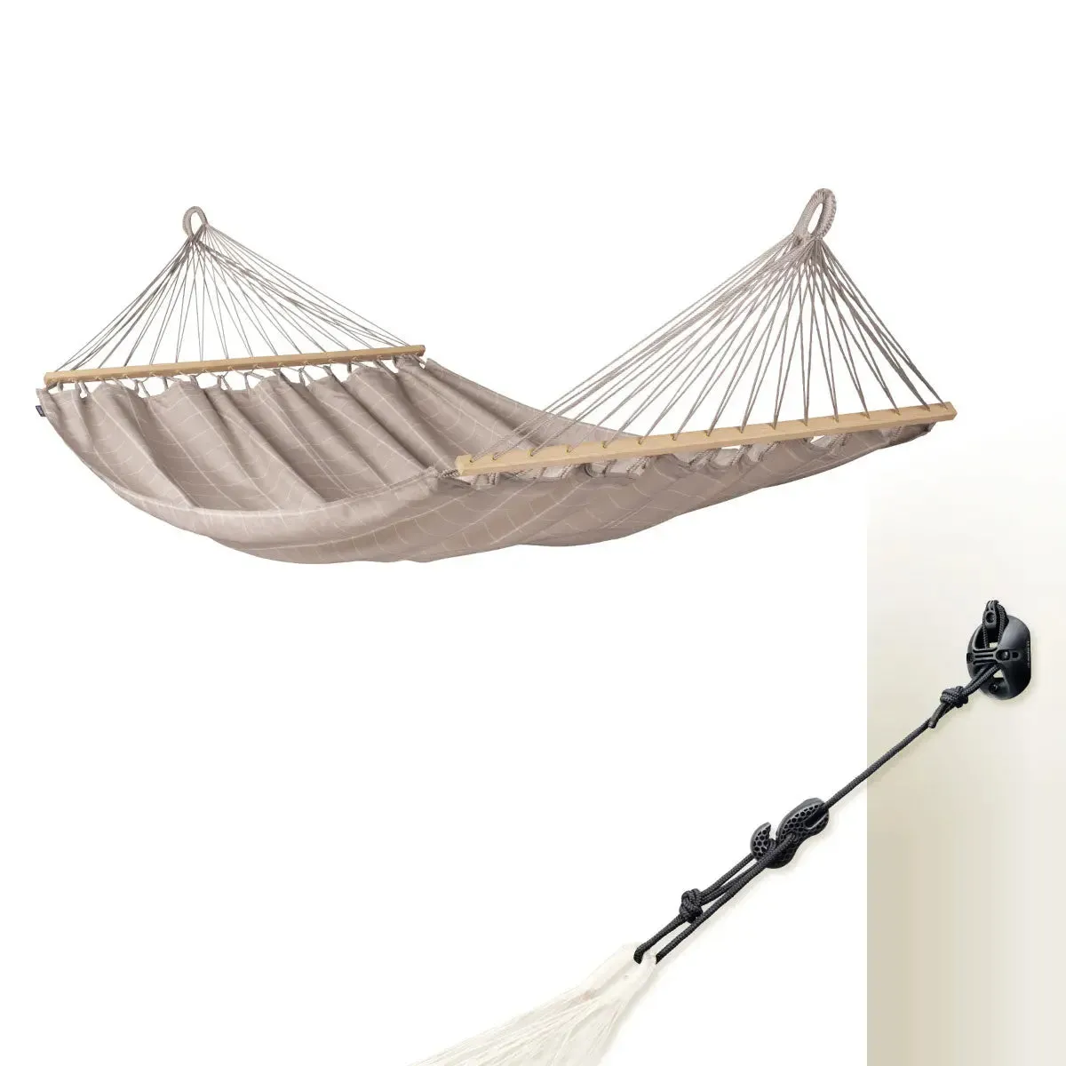 LA SIESTA Alisio Double Spreader Bar Hammock (W 160 cm)