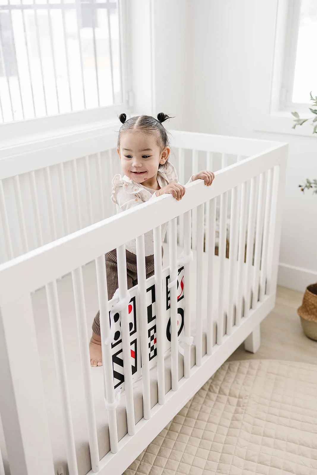 Large, Double-Sided Baby Mirror with High Contrast Images