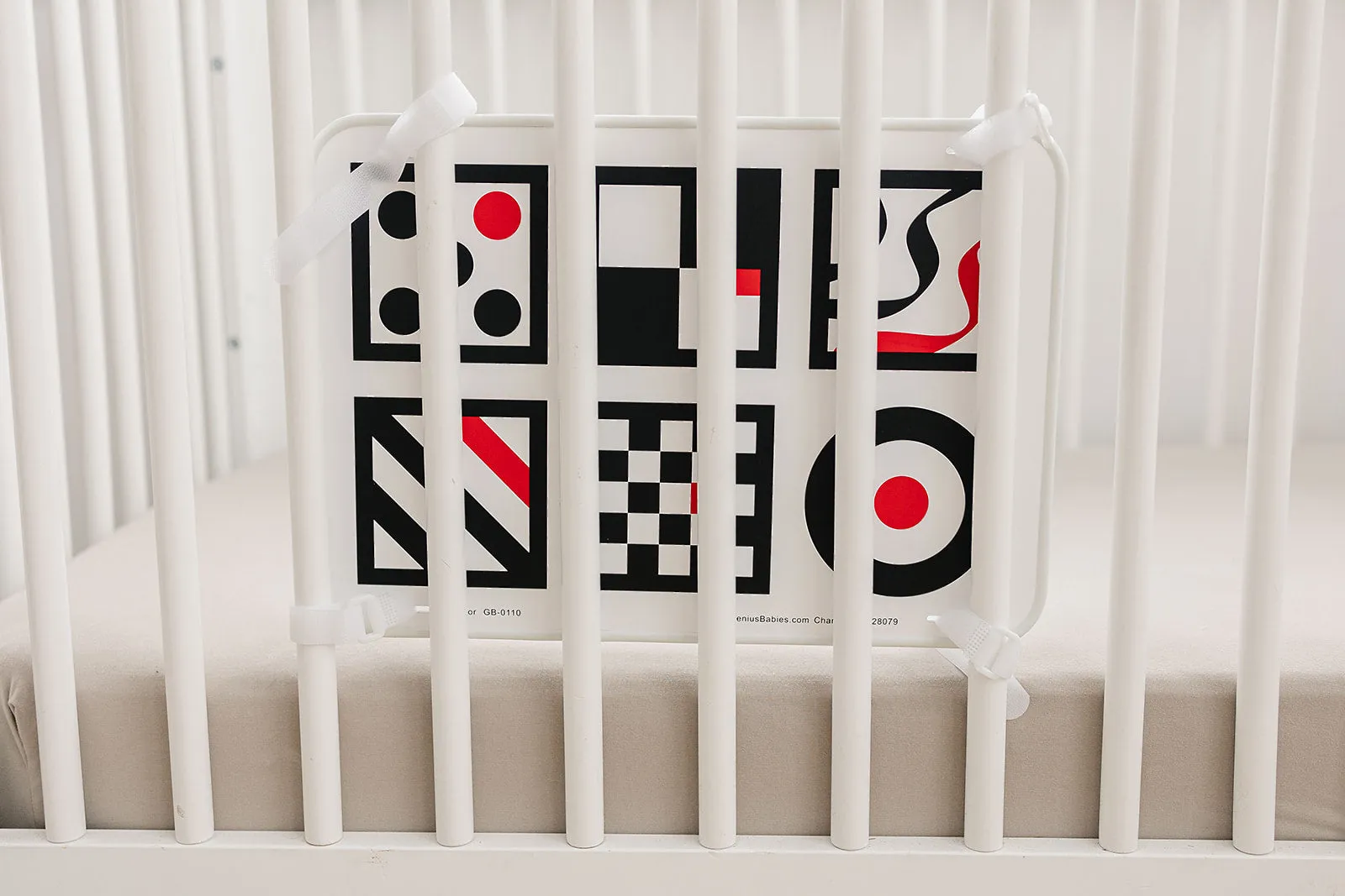 Large, Double-Sided Baby Mirror with High Contrast Images