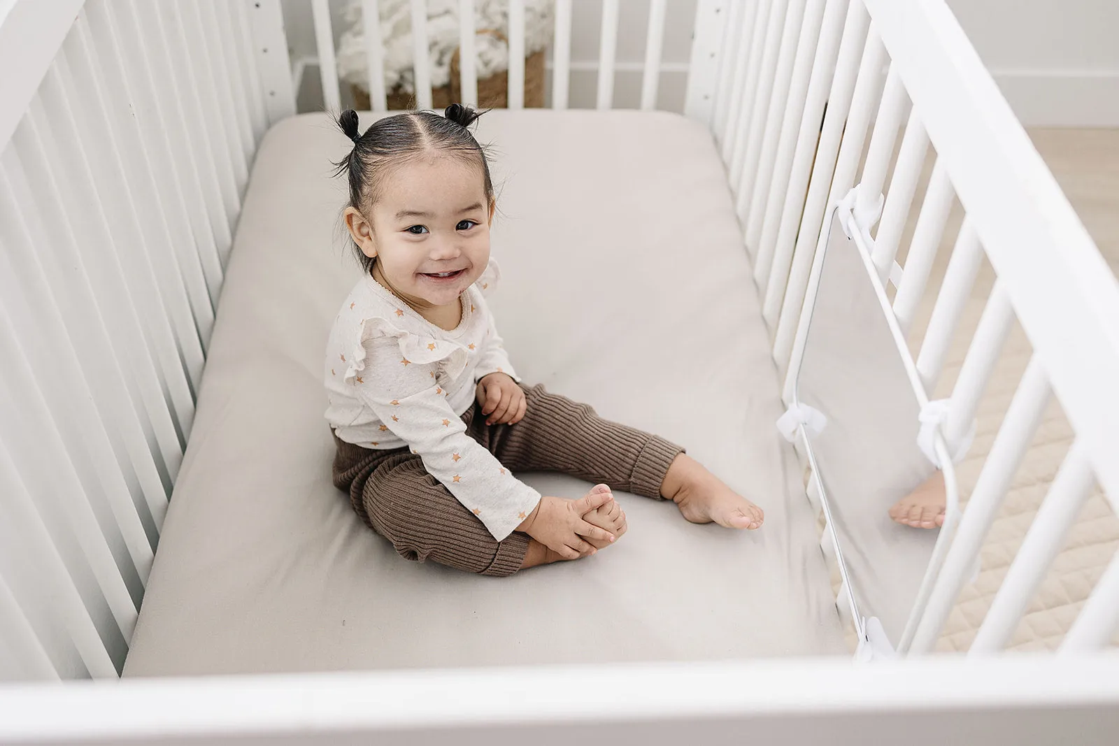 Large, Double-Sided Baby Mirror with High Contrast Images