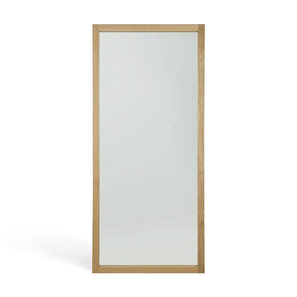 Light Frame Floor Mirror