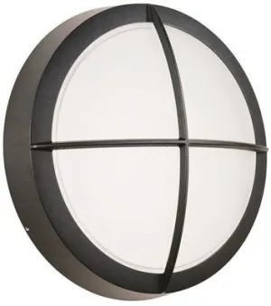 Lithonia Lighting Vandal-Resistant Round Light Fixture Black 120 / 277 Volts 1 42-Watt Triple-Tube Lamp