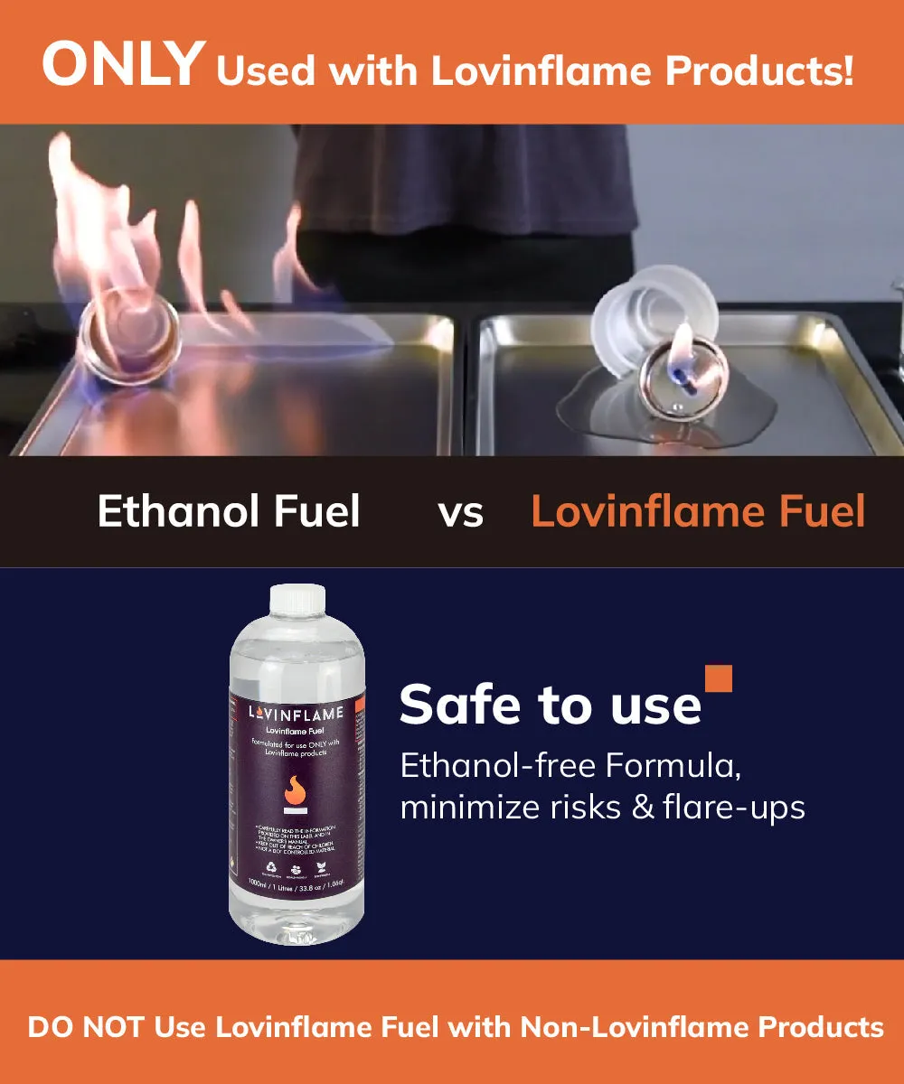 Lovinflame Fuel for Fire Pits and Candles