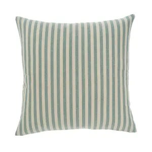 Lucia Aqua Stripe Pillow