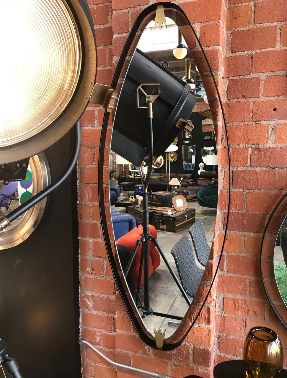 MA39 Oversized Oval Wall Mirror , Italy