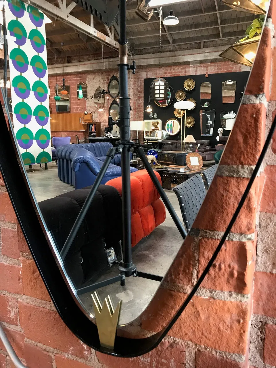 MA39 Oversized Oval Wall Mirror , Italy