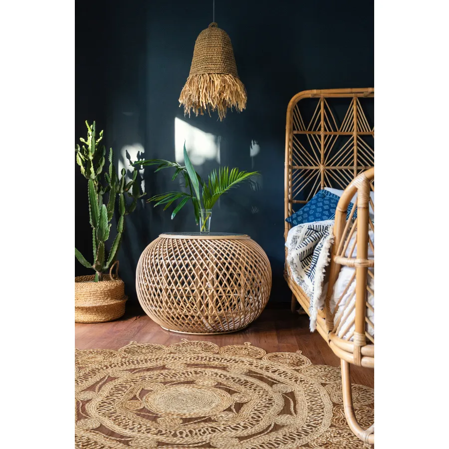 Mimosa Eco-friendly Jute Large Round Rug