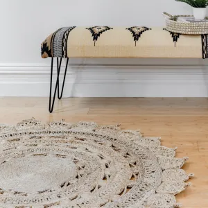 Mimosa Round Jute Area Rug