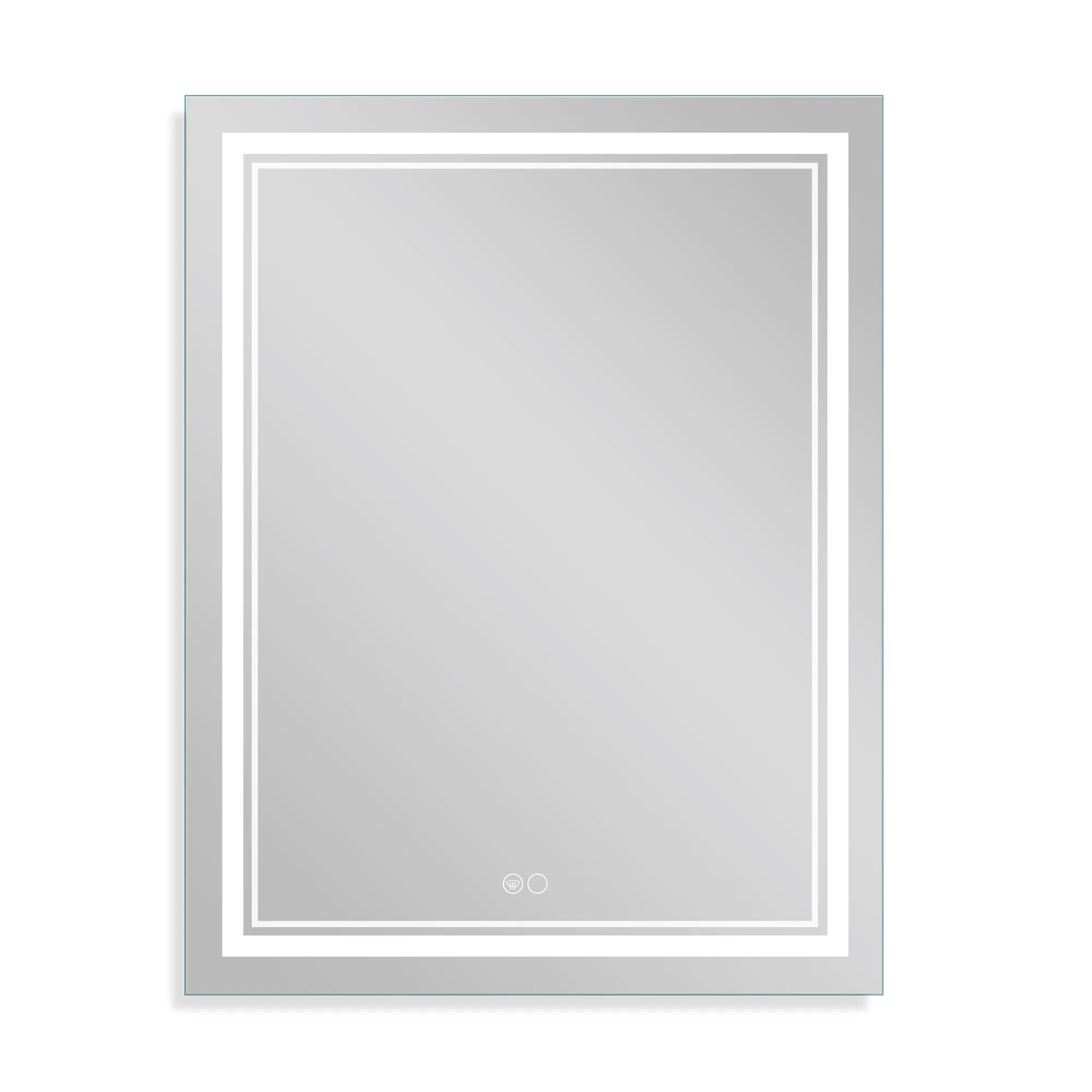 Modern LED Wall Mirror Lighted up Bathroom Mirror