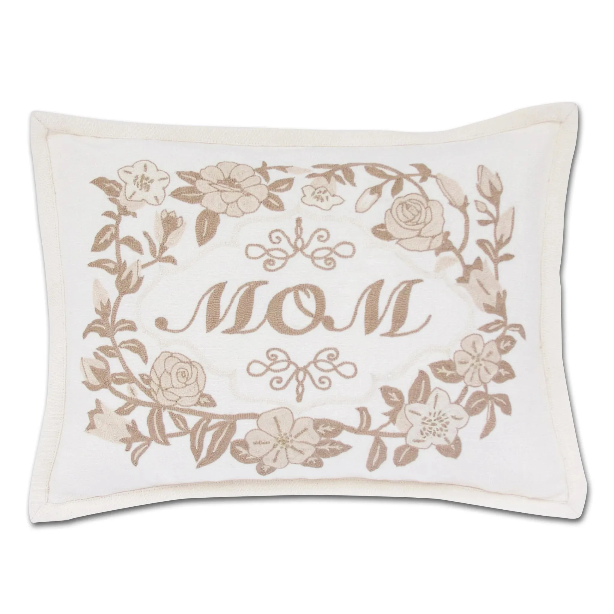 MOM LOVE LETTERS PILLOW BY CATSTUDIO