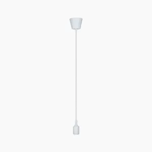 Neordic Ketil 60W Dimmable Pendant Light in White