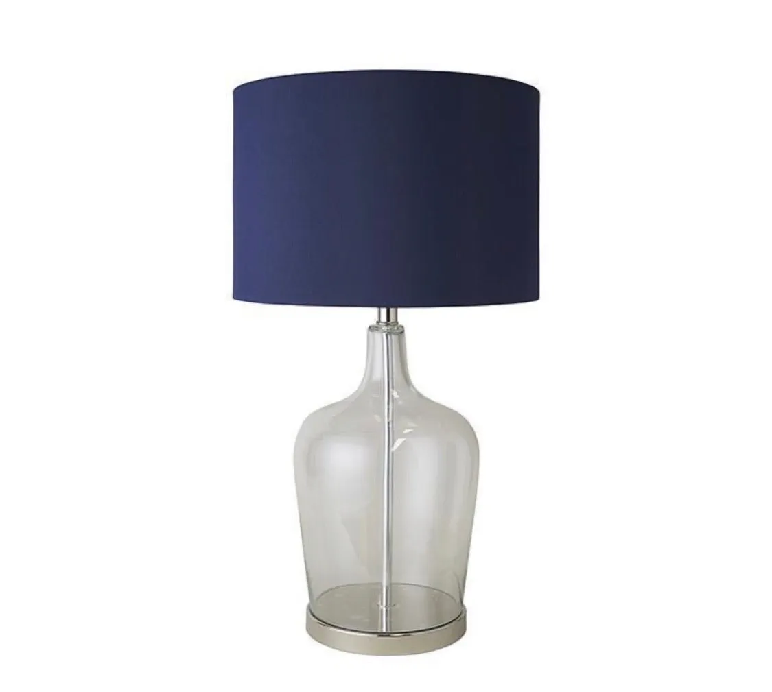 Palm Beach Navy Lamp