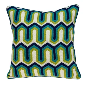 Parkland Collection Monte Multi Color Square Pillow Cover