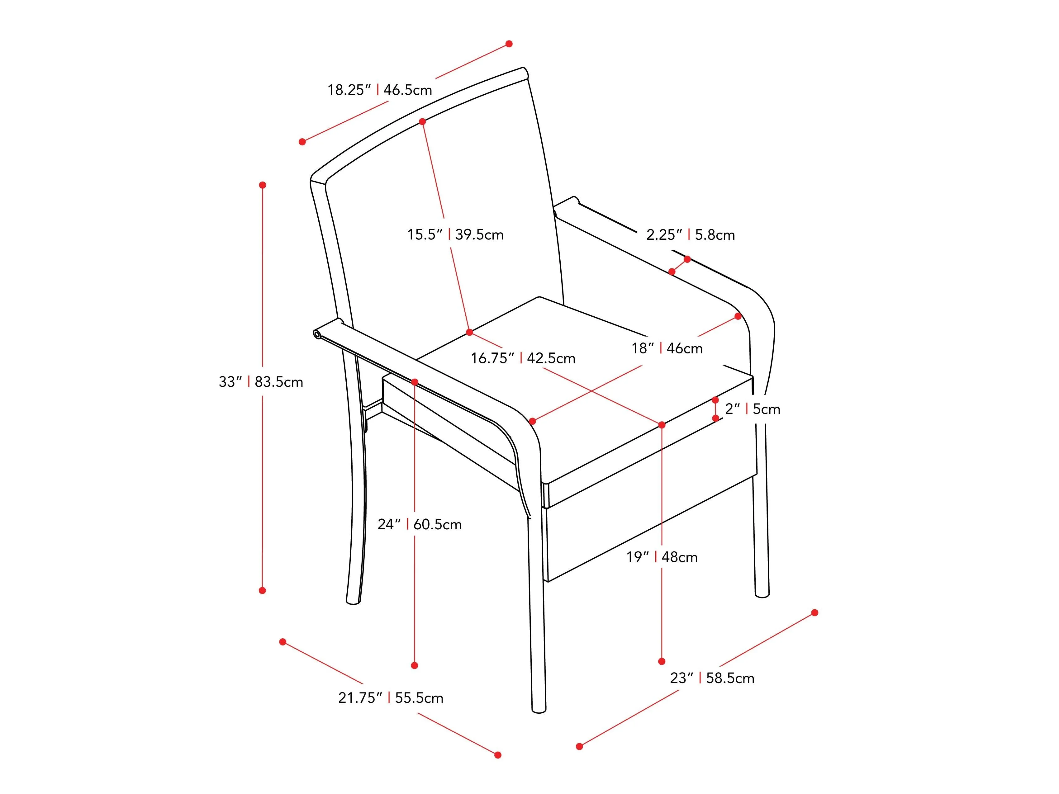 Patio Dining Set 5pc